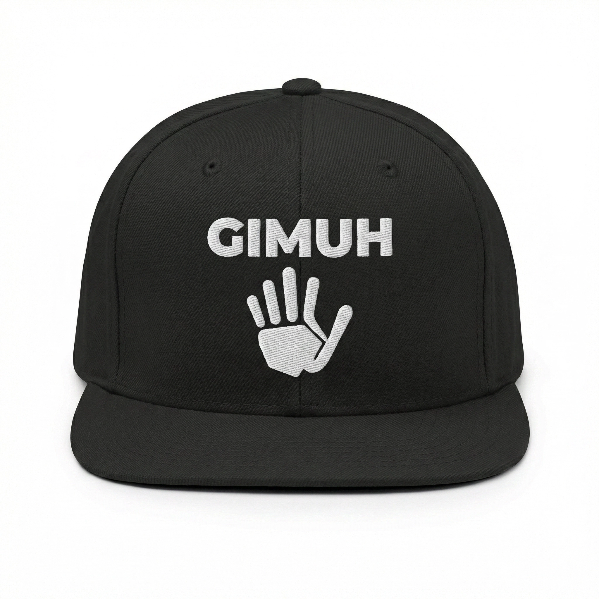 GIMUH Closed-Back Cap Jet Black