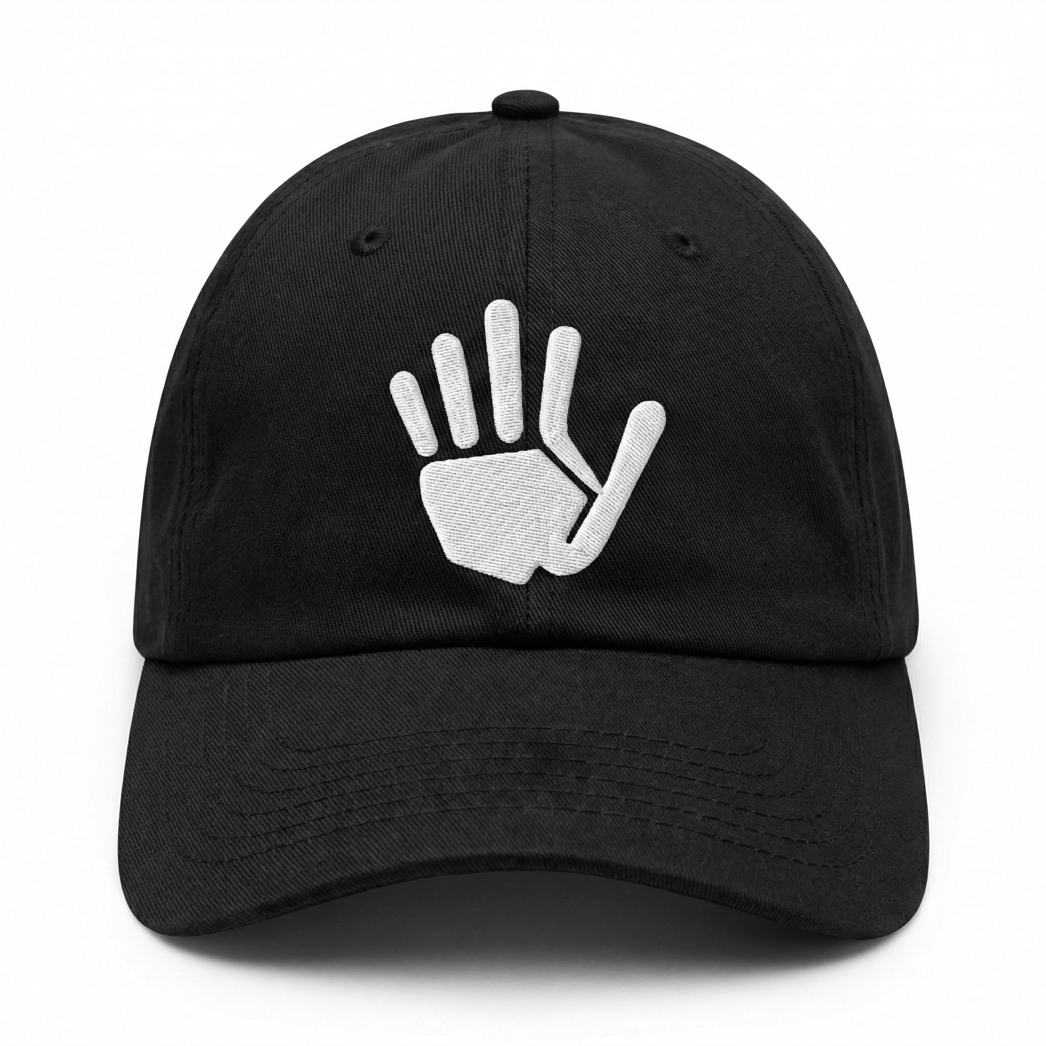 GIMUH Dad Hat Jet Black