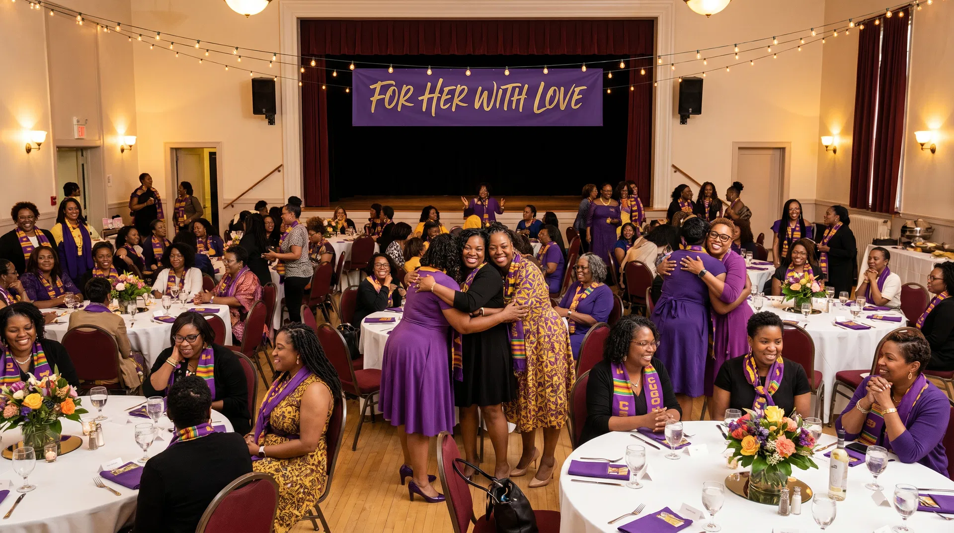 For HER with LOVE inaugural event gathering