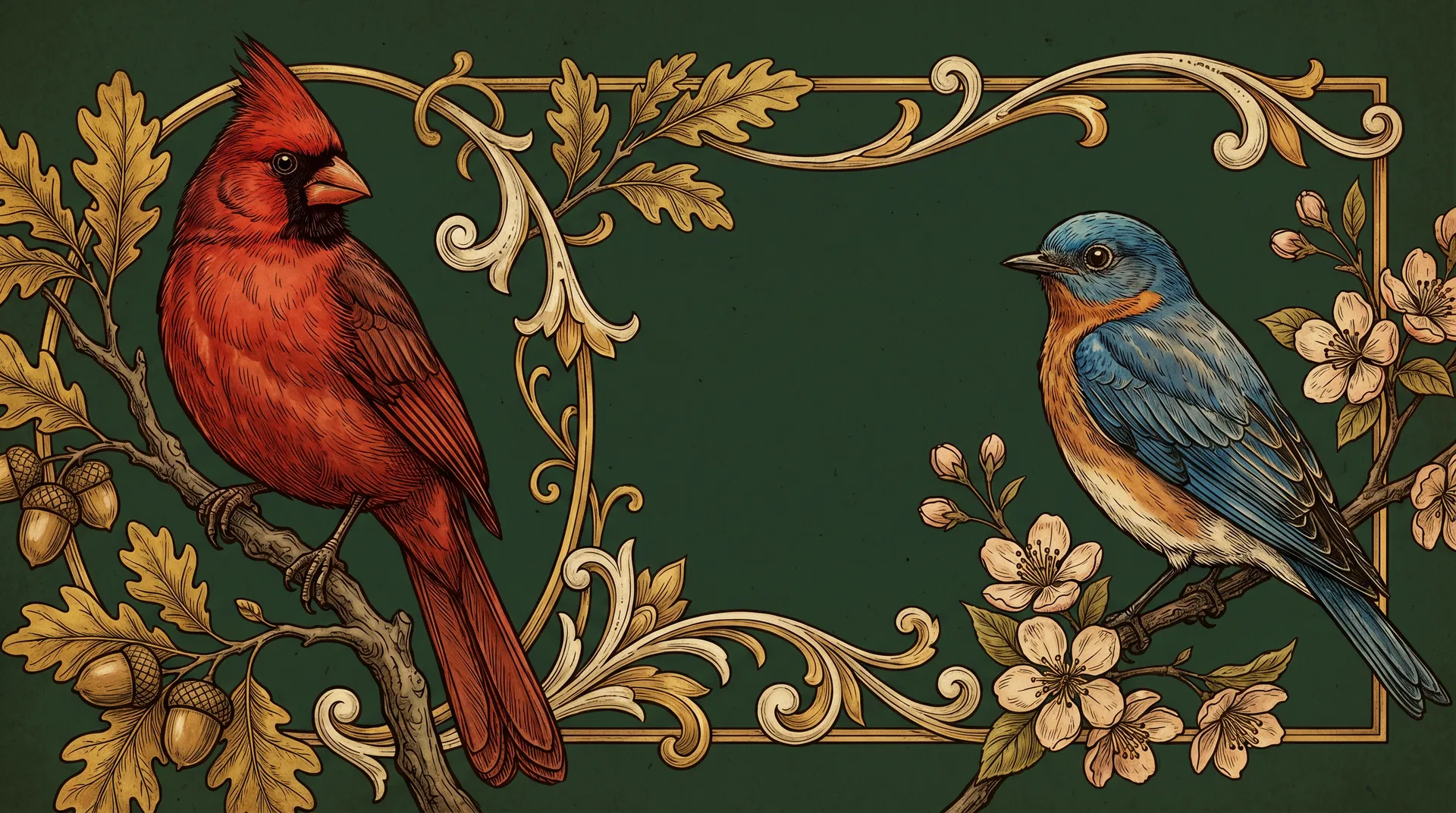 Your Bird Buddy vintage bird illustration