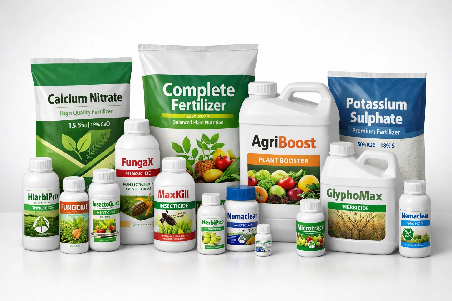 مبيدات وأسمدة
