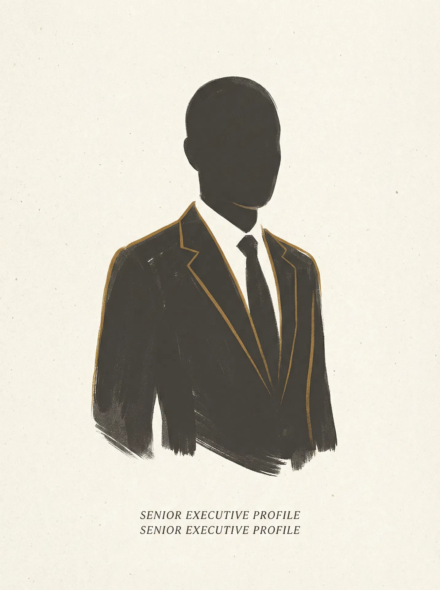 Executive profile illustration