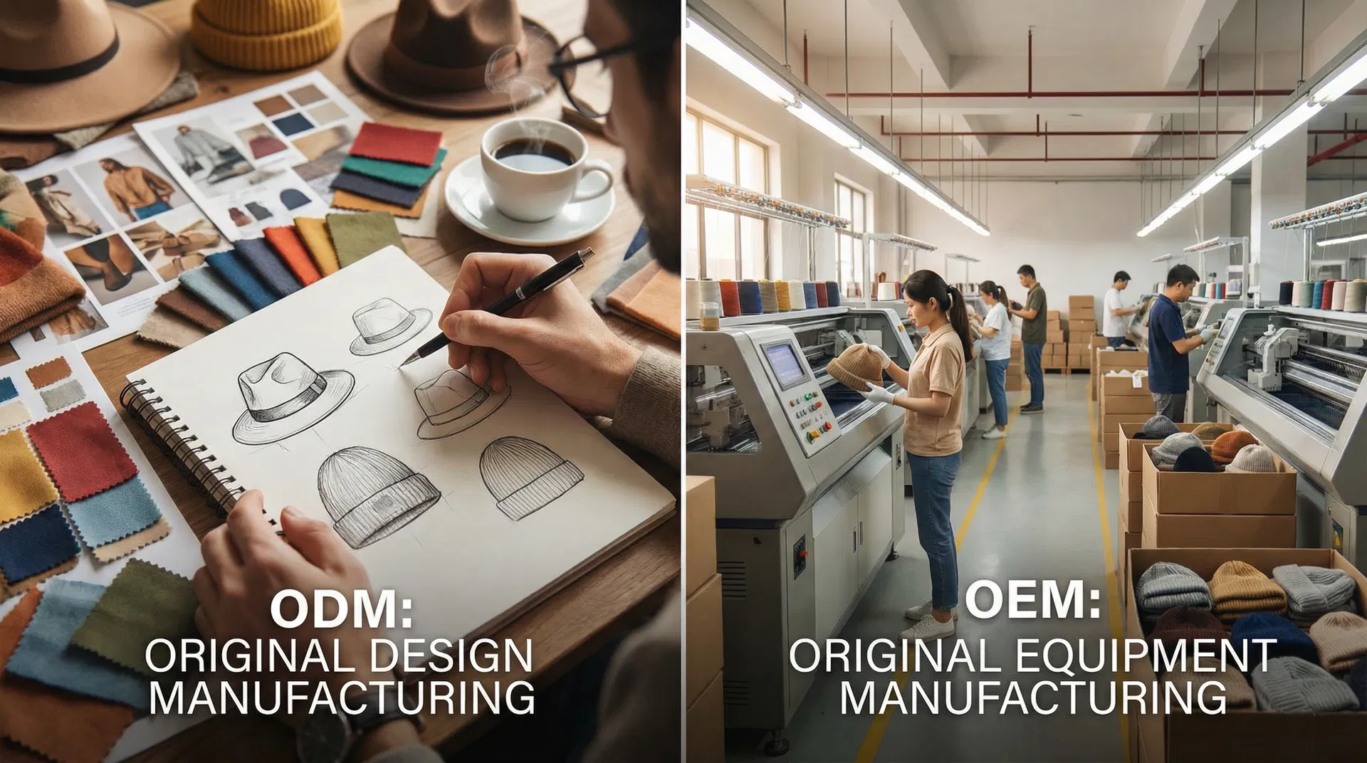 OEM vs ODM: What Fashion Brands Need to Know About Manufacturing Models