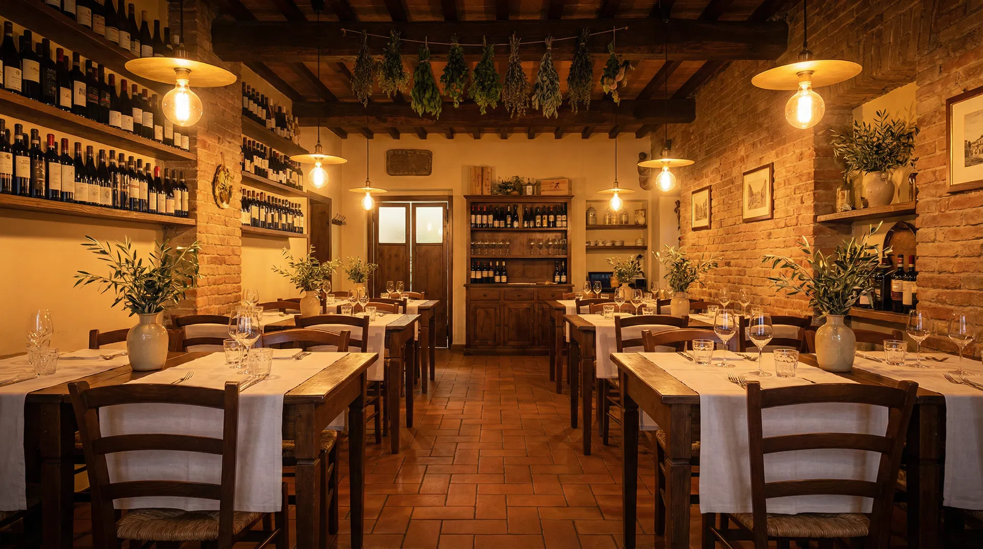 Interior de La Trattoria