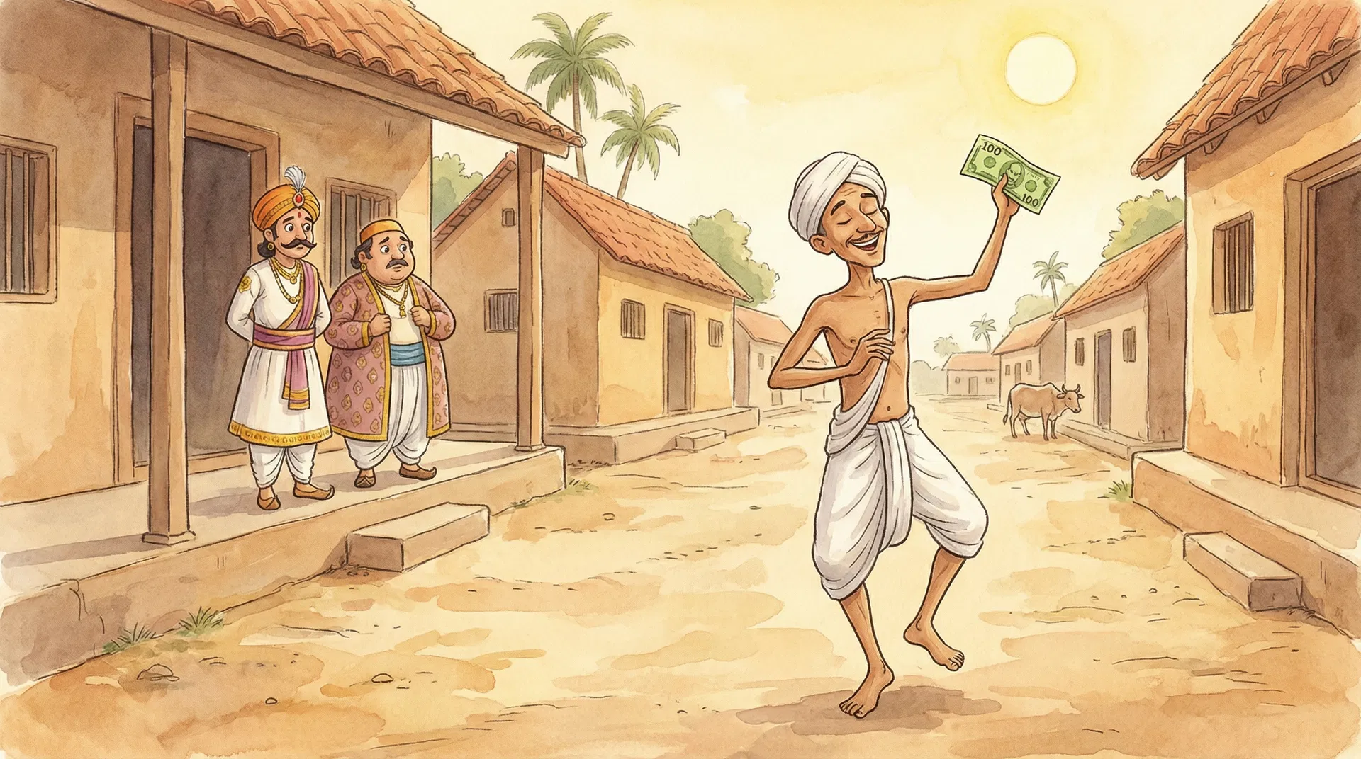 Tenali and the Fish and the Diamond