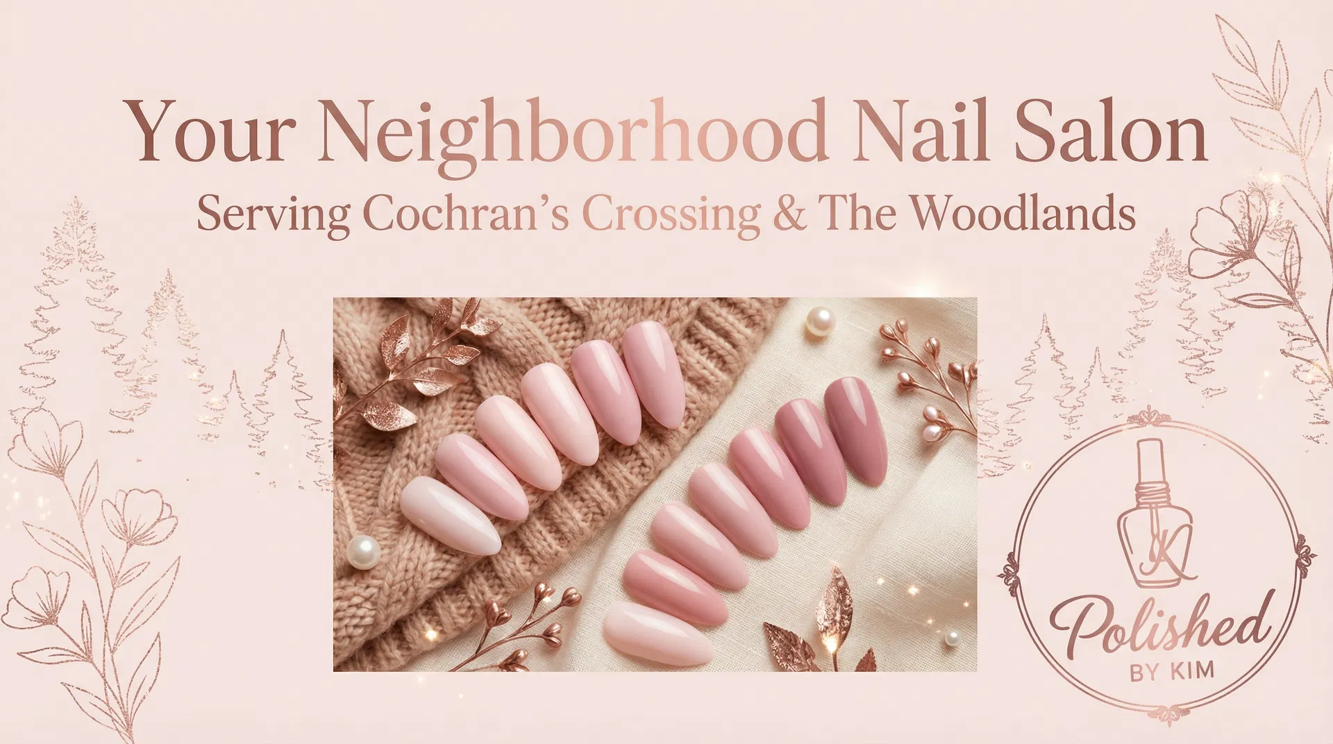 Your Neighborhood Nail Salon: Serving Cochran's Crossing & The Woodlands