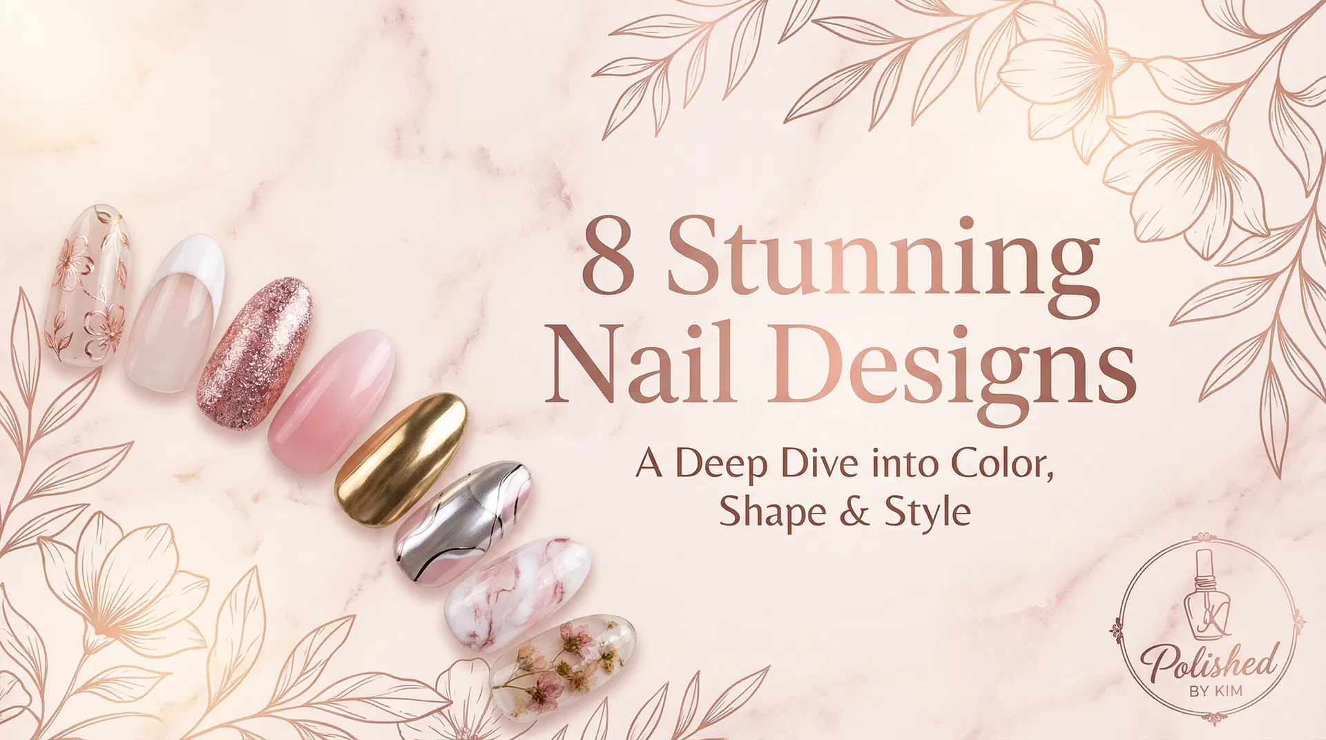 8 Stunning Nail Designs: A Deep Dive into Color, Shape, and Style