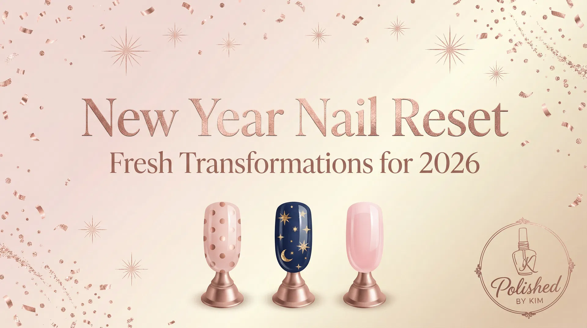New Year Nail Reset: Two Fresh Transformations for 2026 in Spring, TX