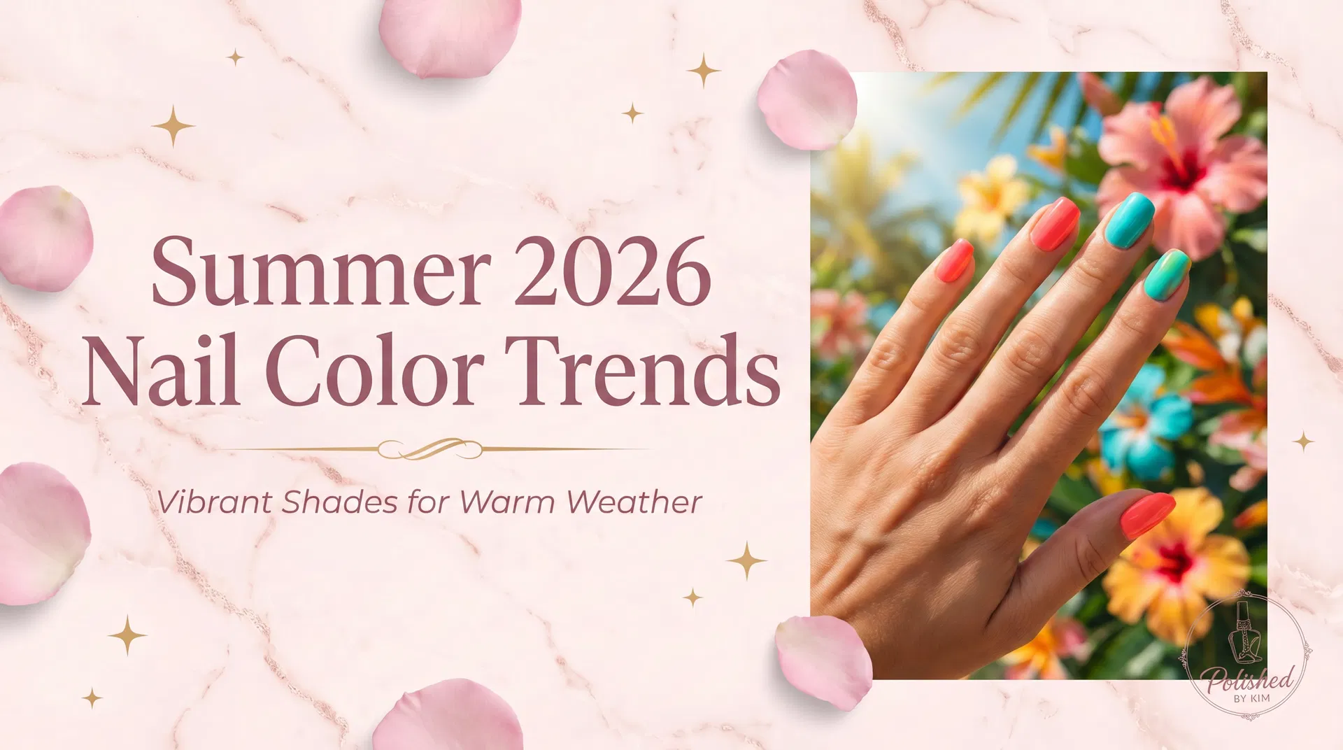 Summer 2026 Nail Color Trends: Vibrant Shades for Warm Weather