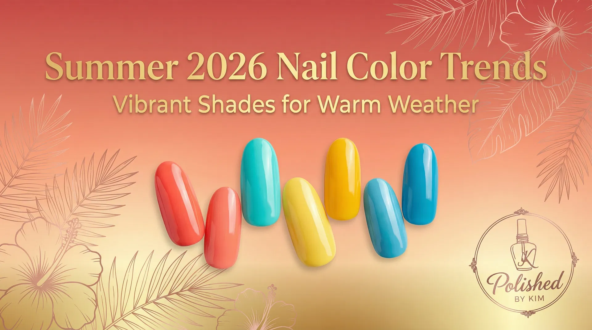Summer 2026 Nail Color Trends: Vibrant Shades for Warm Weather