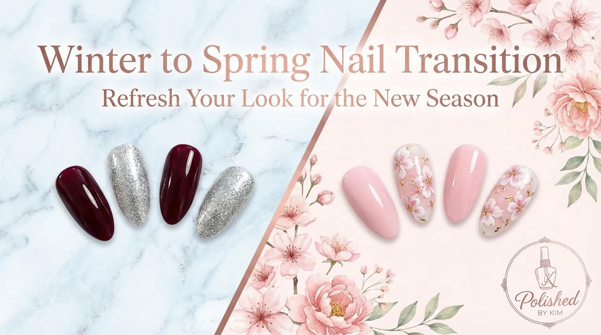 Winter to Spring Nail Transition | Spring TX