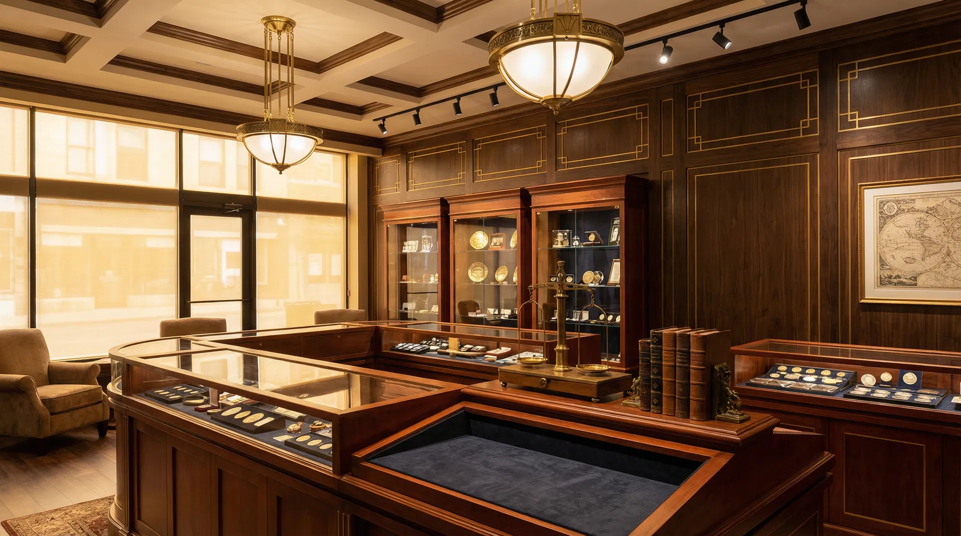 Nice Coins & Collectibles store interior