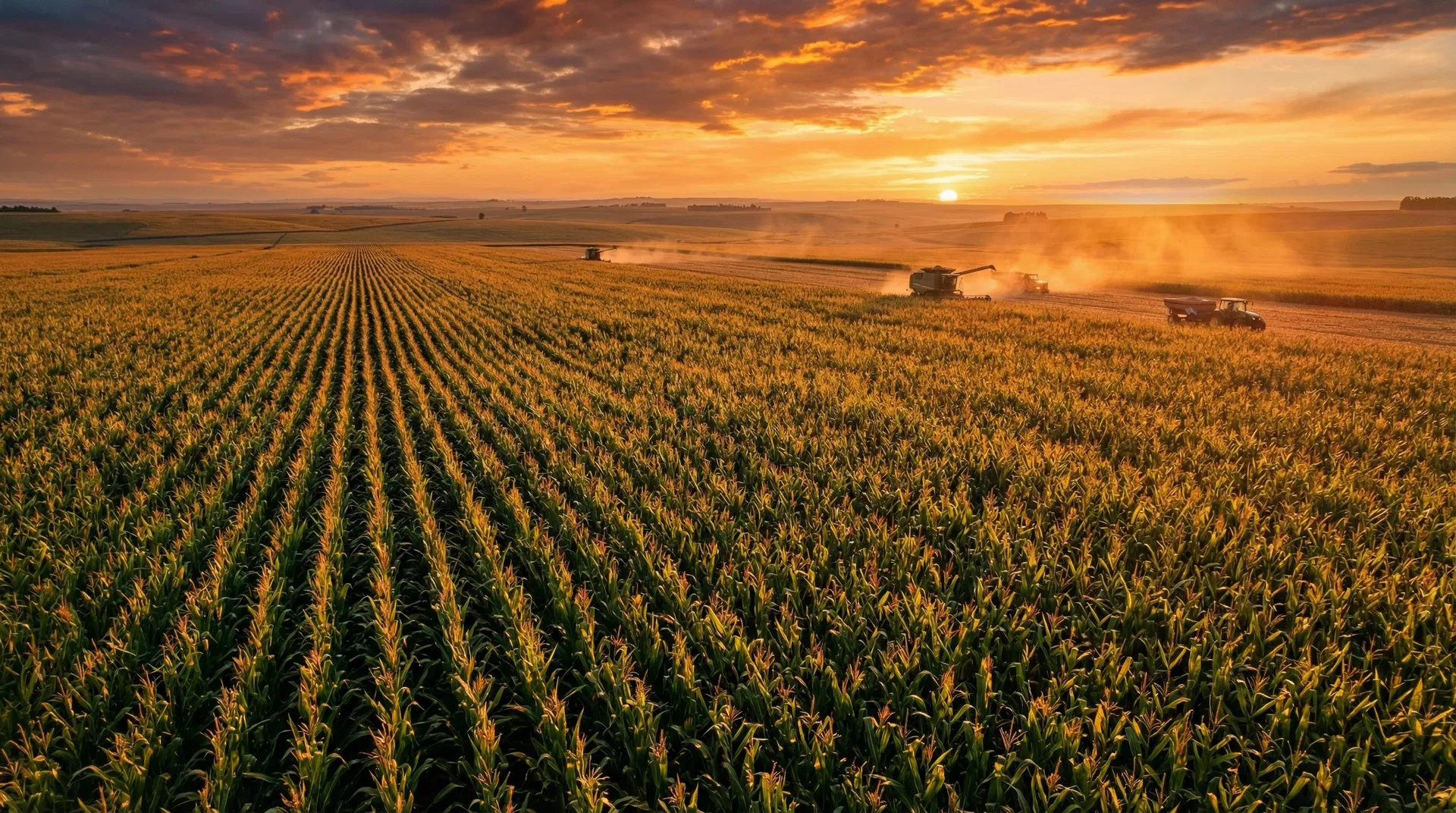 Maize fields in South Africa