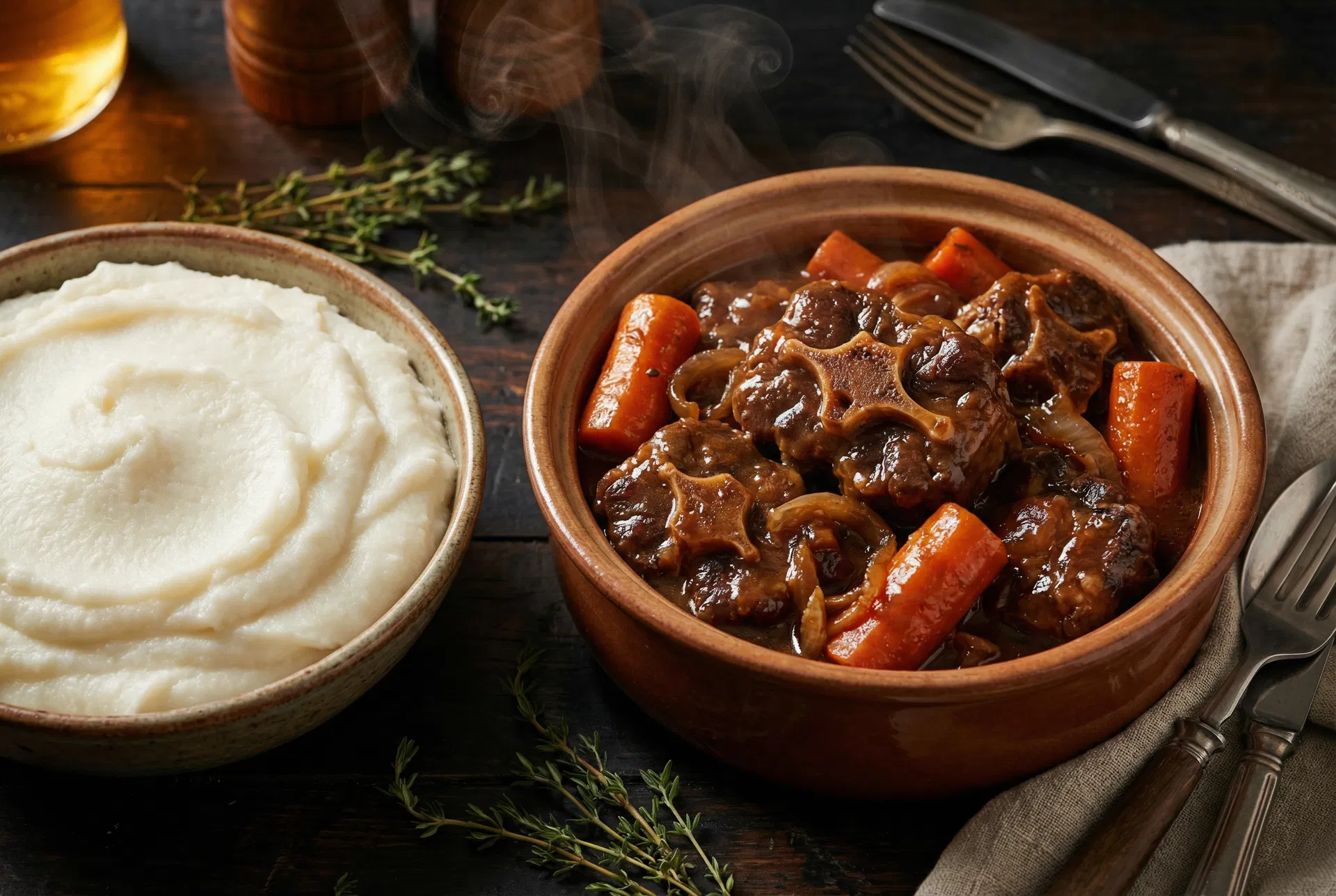 BIG BULL Pap & Oxtail Stew