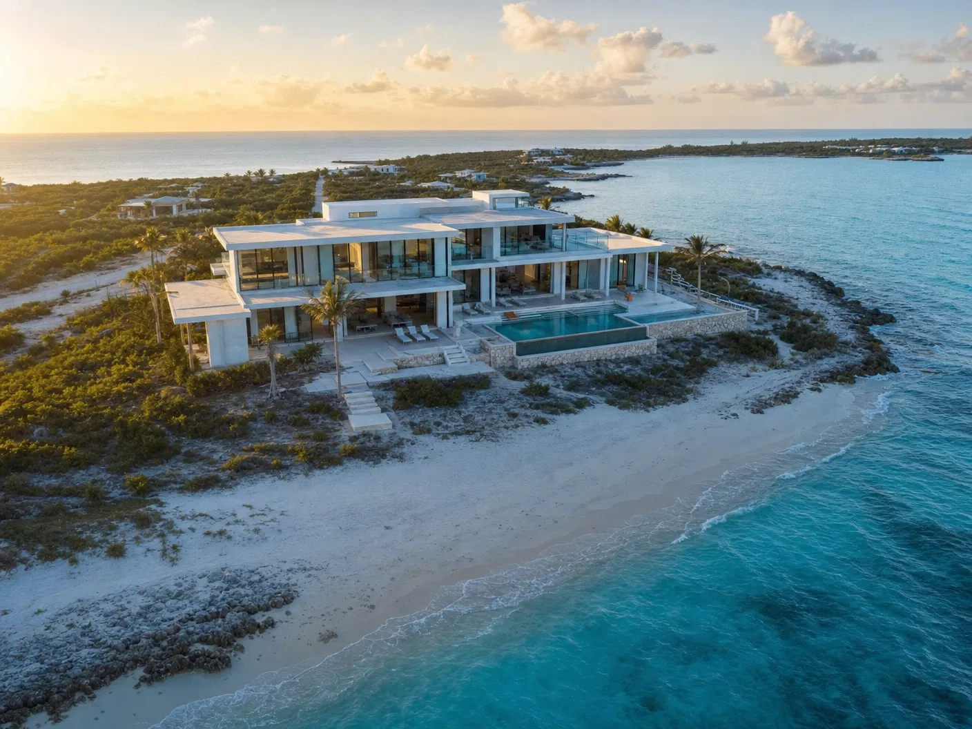 Luxury villa in Turks and Caicos