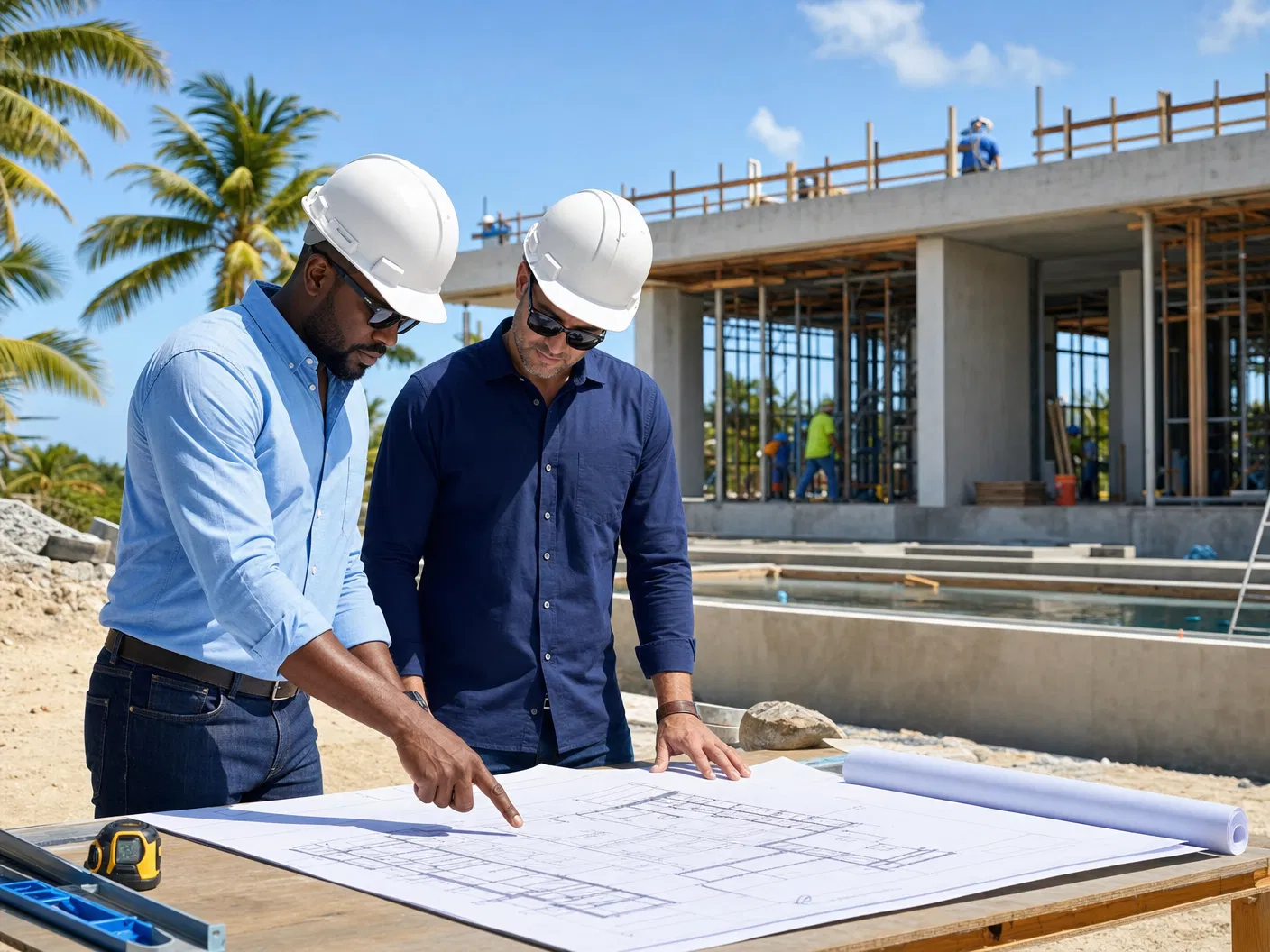 Construction management in Turks and Caicos