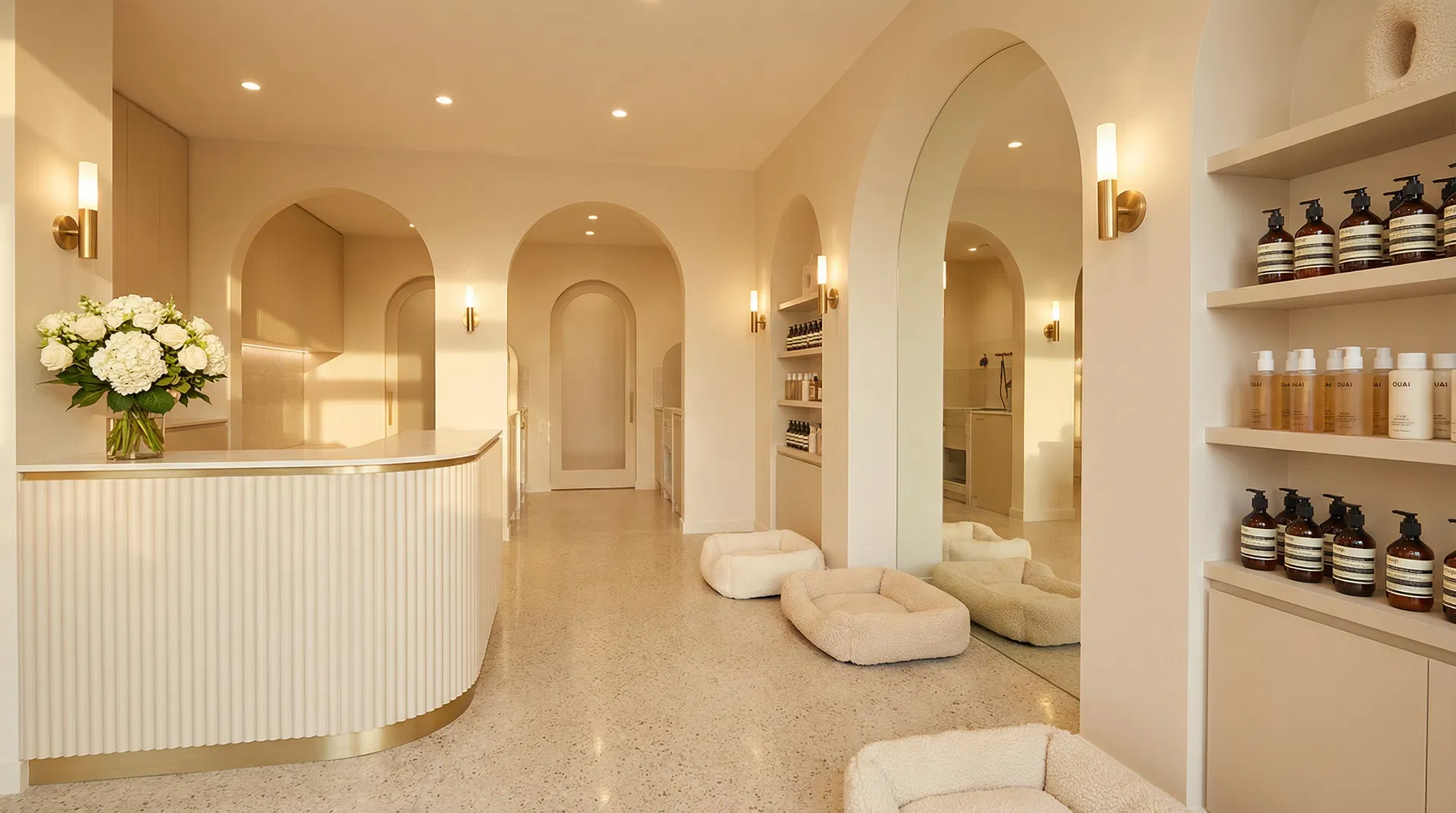 Wagz Co. luxury spa interior