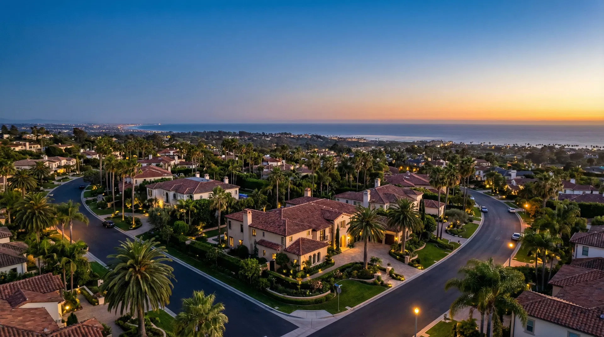 California luxury neighborhood