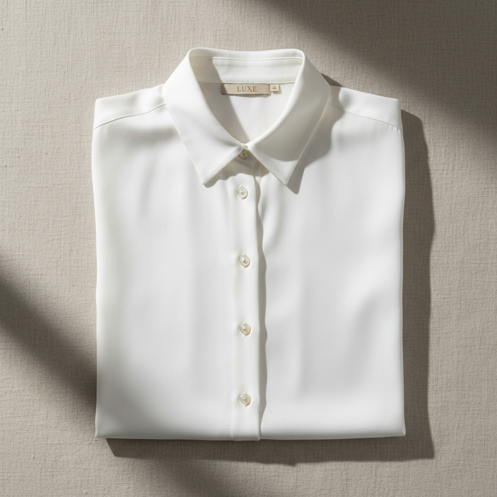 シルクブレンドシャツ