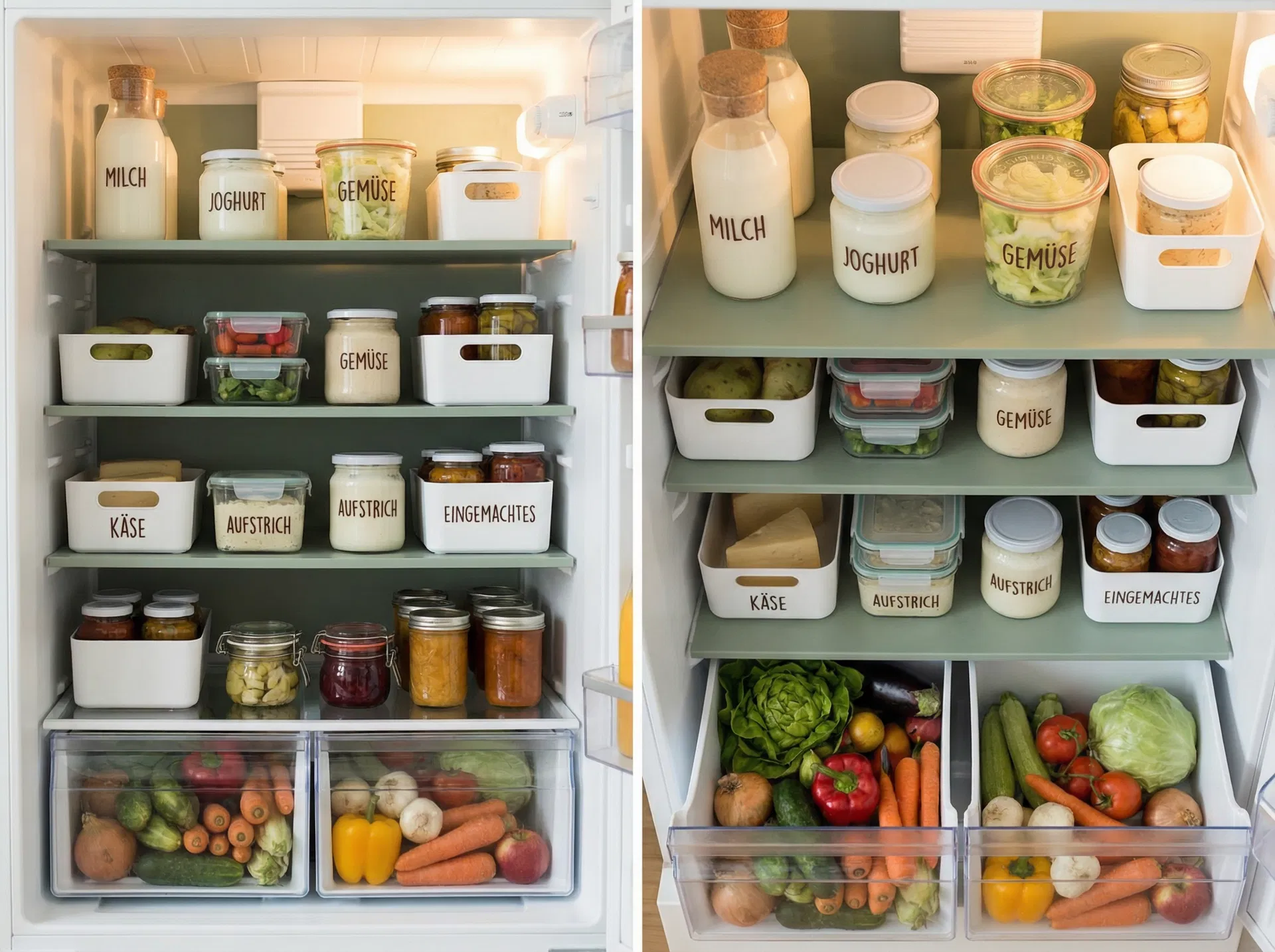 Mein Kühlschrank vorher und nachher: 30 Tage Bilanz