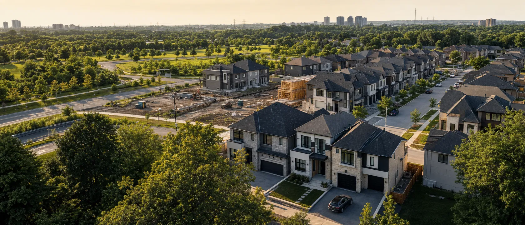 Luxury preconstruction community