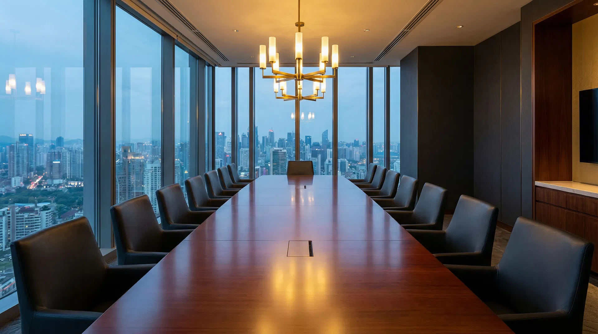 Corporate boardroom