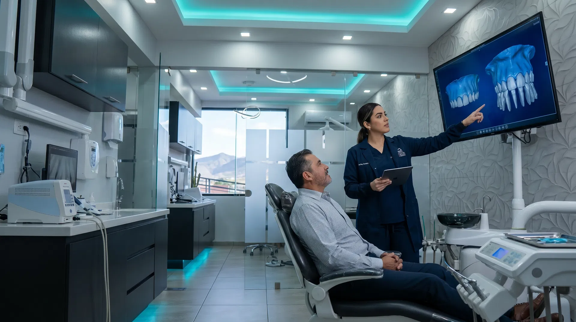 Consulta premium enfocada en salud periodontal