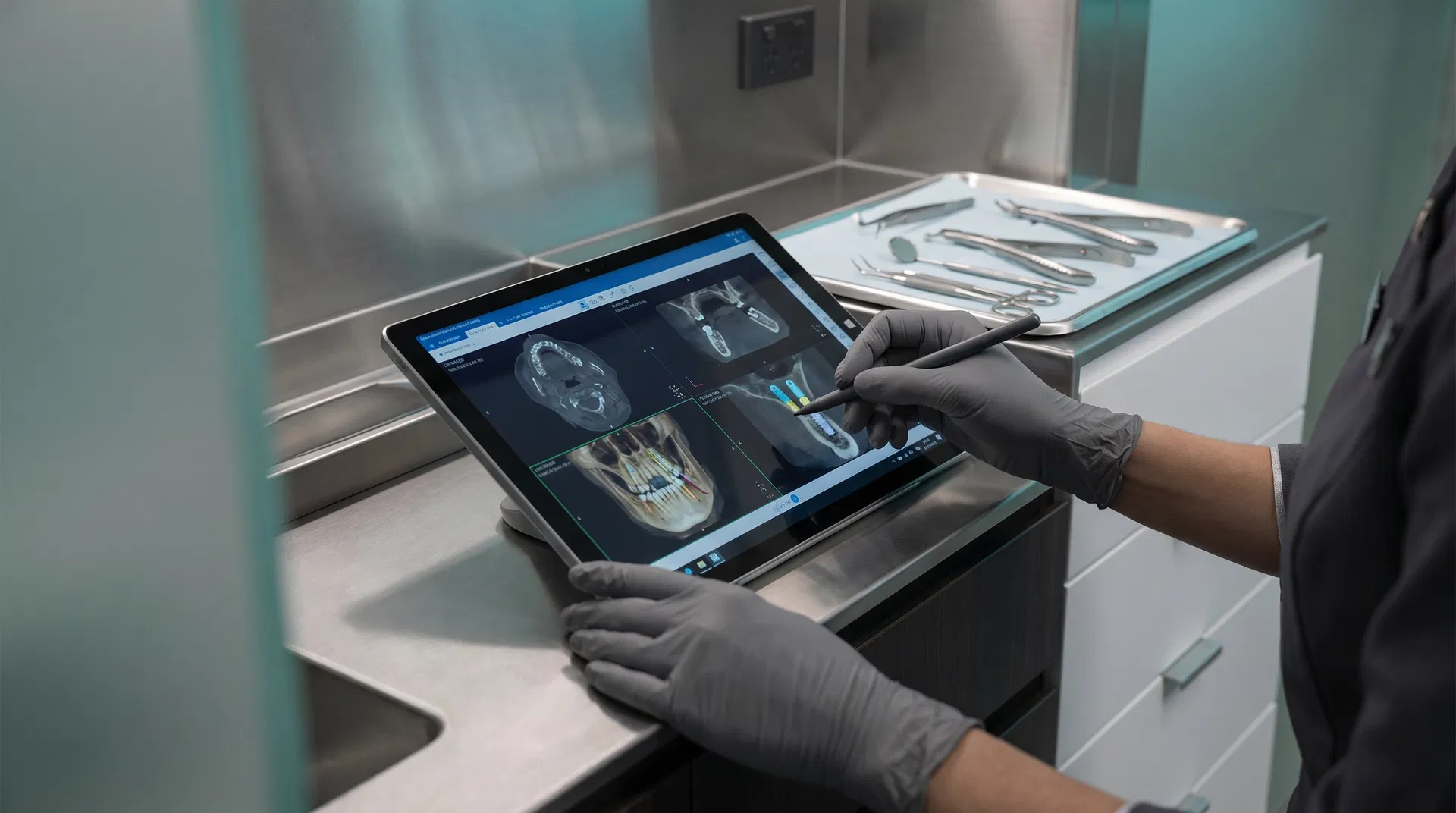 Detalle clínico y precisión en implantología