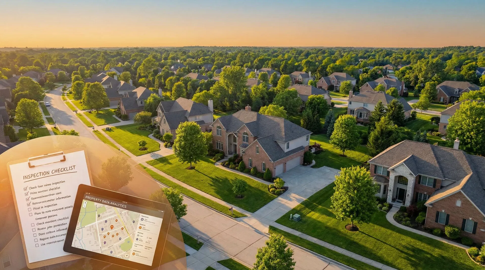 Real estate field inspections