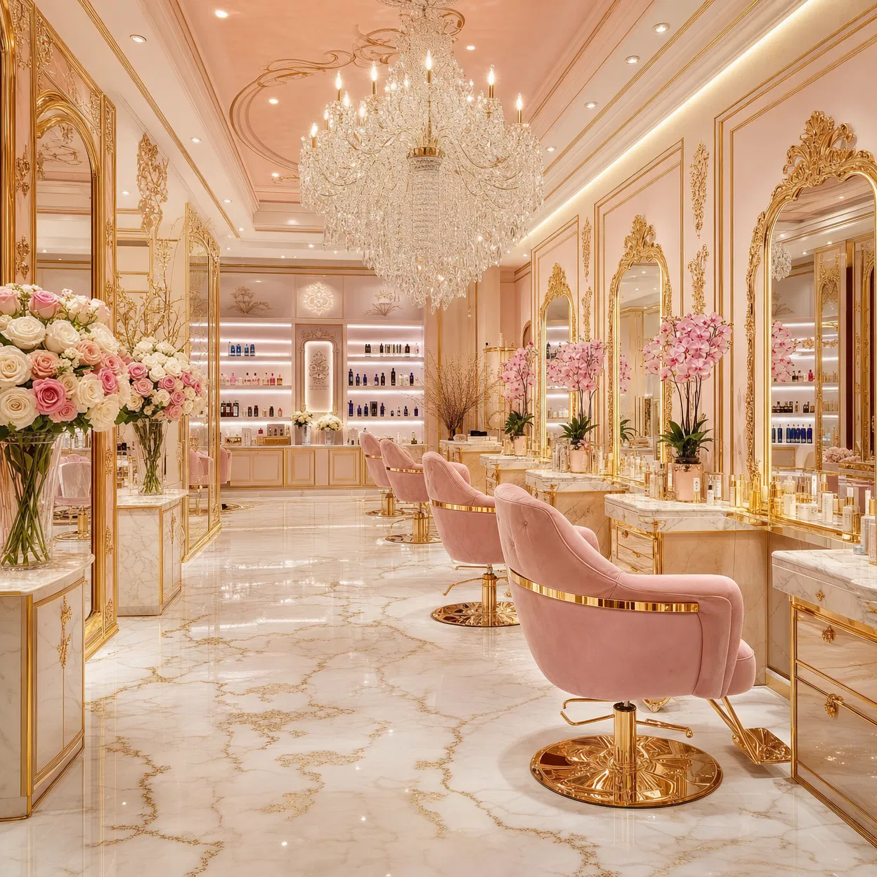 Lumière Beauty Salon Interior