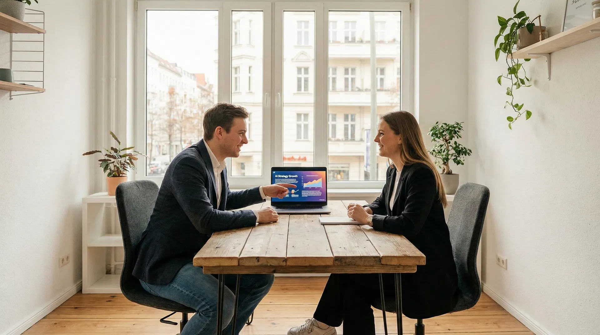 OEZ AI Team – Baran und Gizem in Berlin