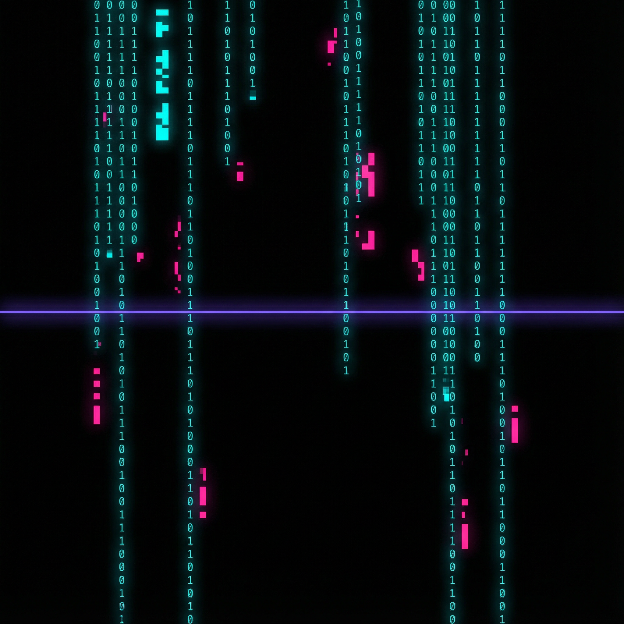 Mina´s Matrix - Digitale Kunst von Mina Kali Jin