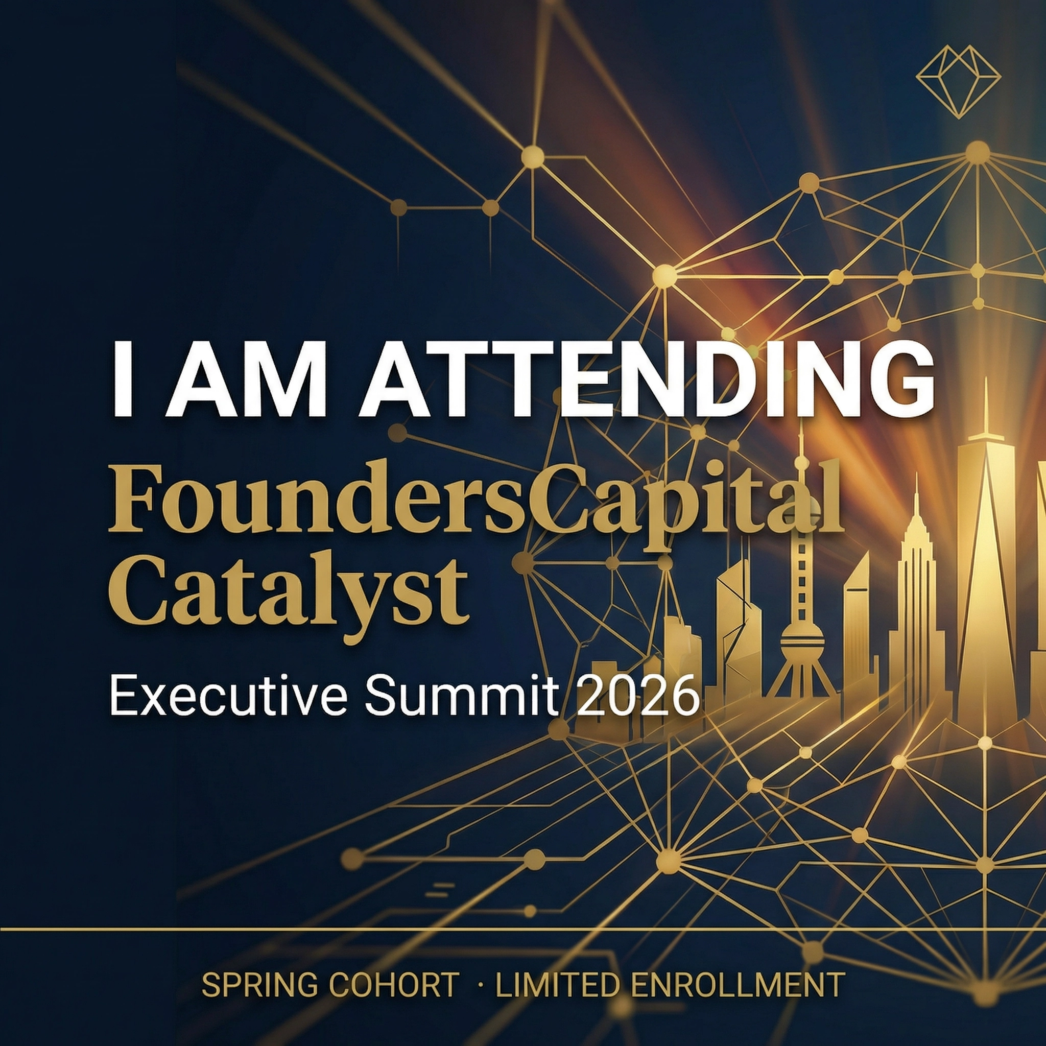 "I Am Attending" Social Card