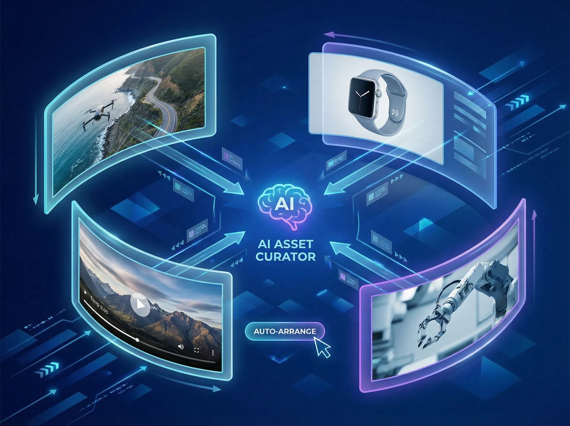 AI视觉素材引擎