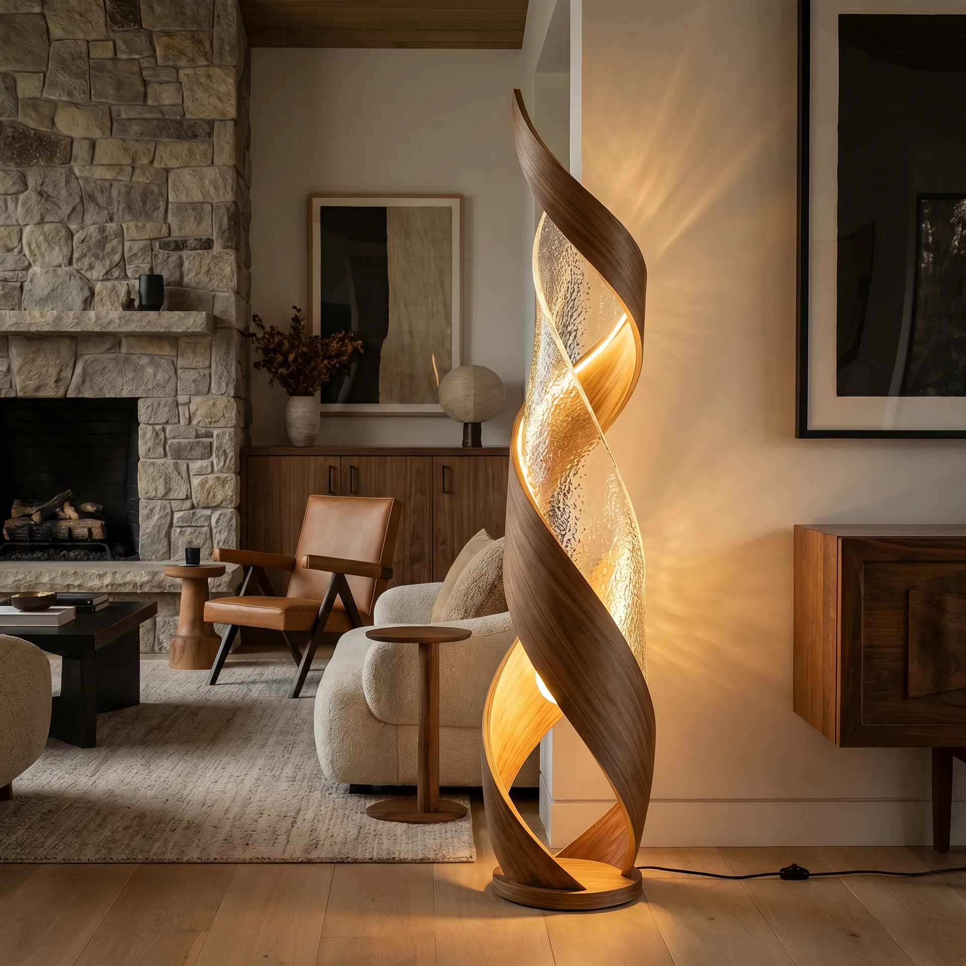 Luminária Artística para a Casa