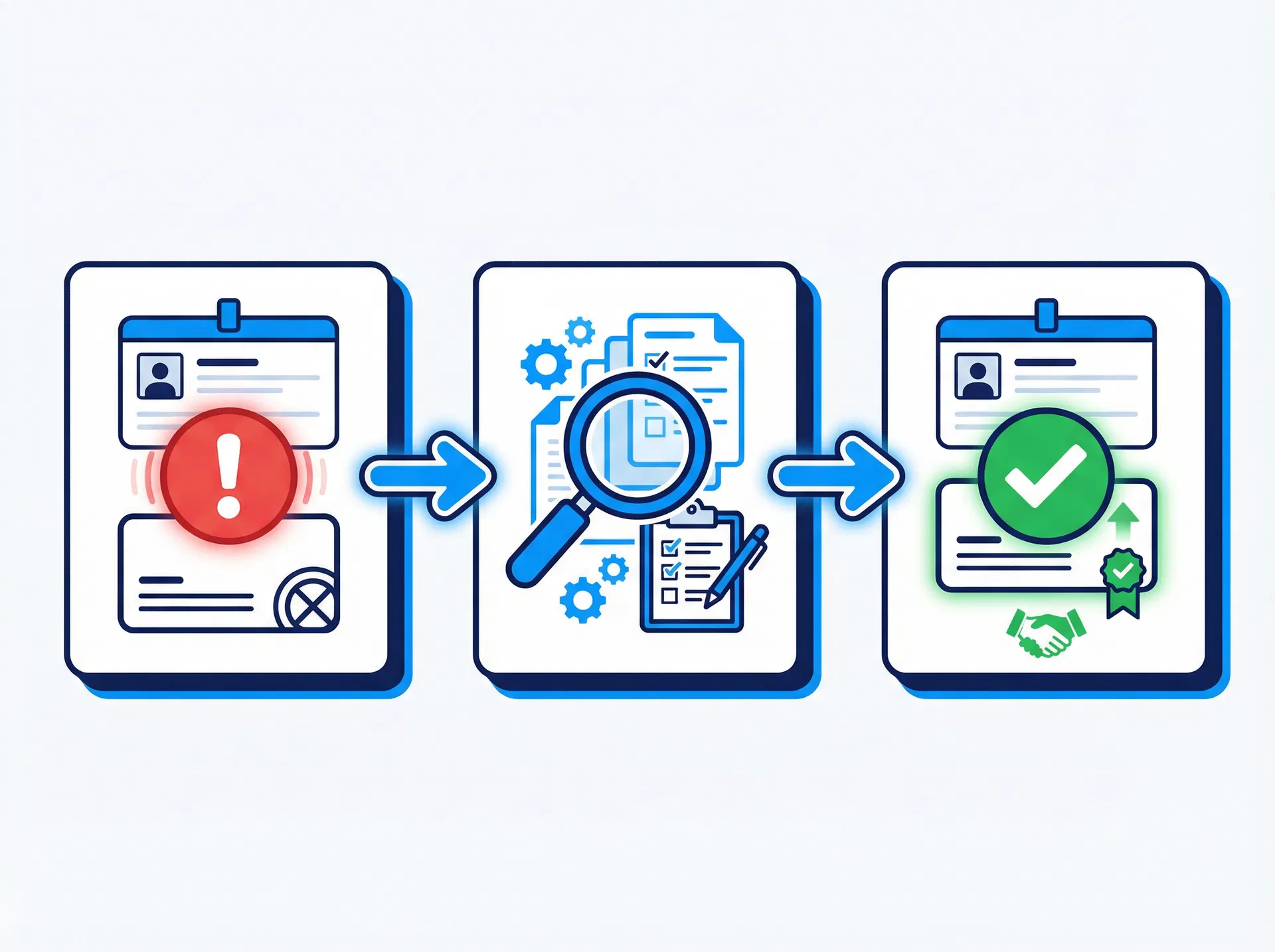 Reinstatement process illustration