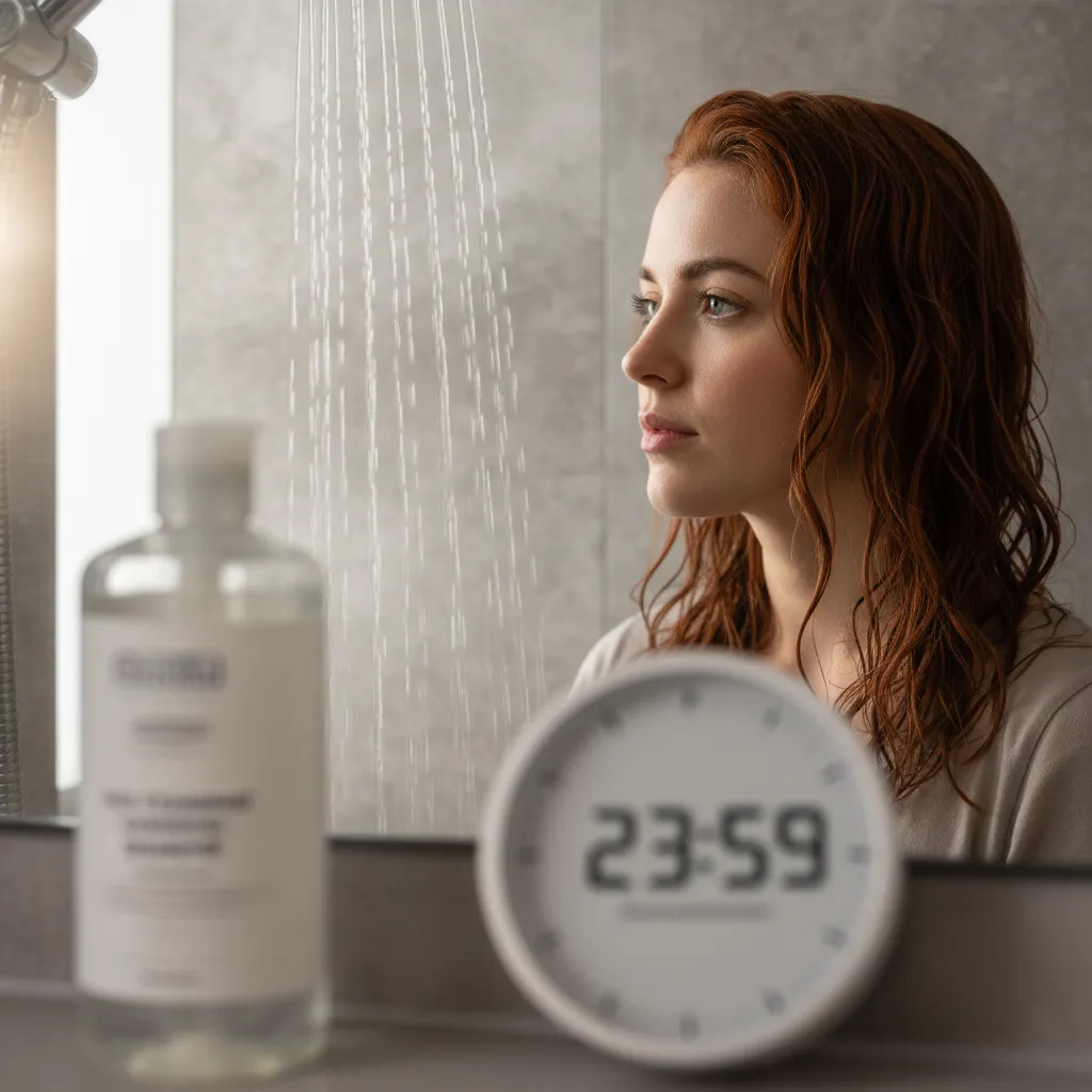 カラー後のシャンプー、いつからOK？色持ちを左右する「24時間」の壁のイメージ画像