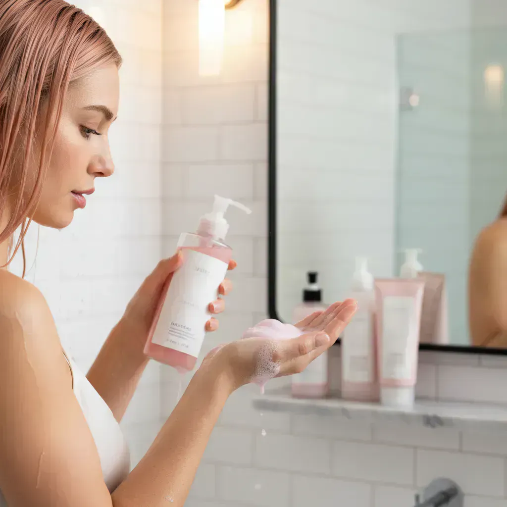 【2026年最新版】プロが教える！ピンクシャンプーの正しい使い方と効果を最大限に引き出す秘訣のイメージ画像