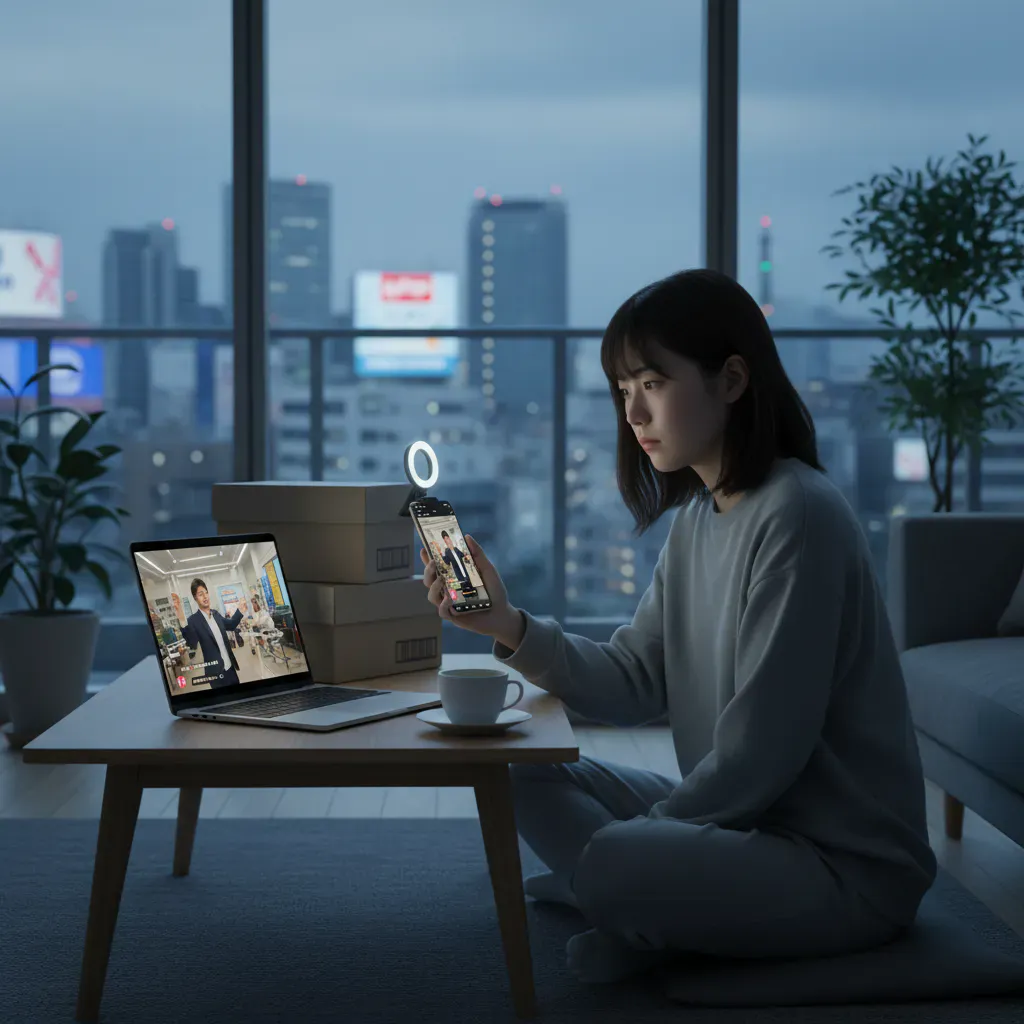 ライブコマースが日本で「流行らない」と言われる理由：2026年の現状分析のイメージ画像