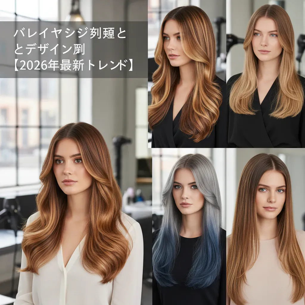 バレイヤージュの種類とデザイン例【2026年最新トレンド】のイメージ画像