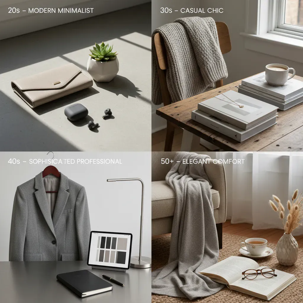 【年代・ライフスタイル別】あなたに似合うグレージュカラー診断のイメージ画像