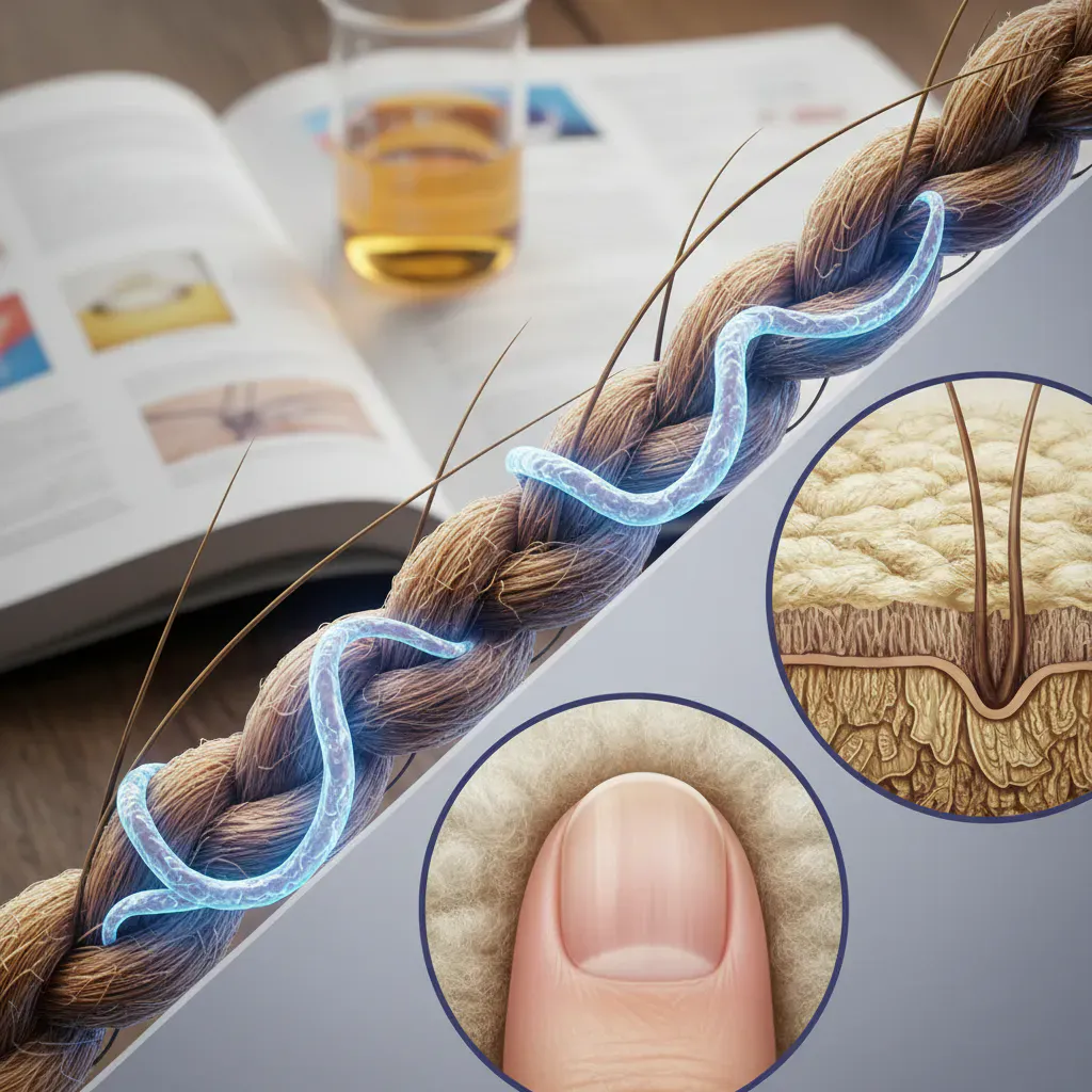 ケラチンとコラーゲン、ヒアルロン酸の違いを徹底解説のイメージ画像