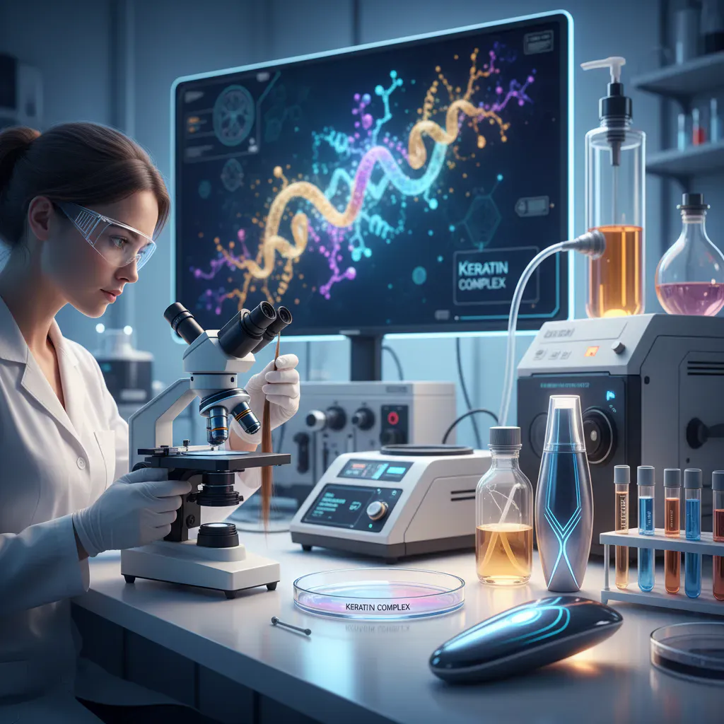 ケラチン研究の最前線:未来のヘアケアはどう変わる?のイメージ画像