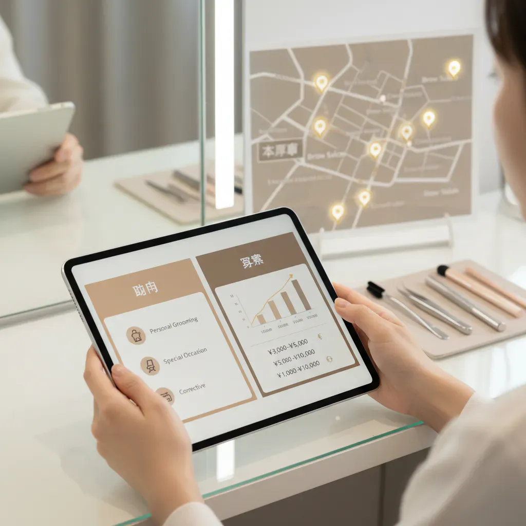 結論ファースト:本厚木で眉毛サロンを選ぶなら、まずは「目的」と「予算」を明確にしましょうのイメージ画像