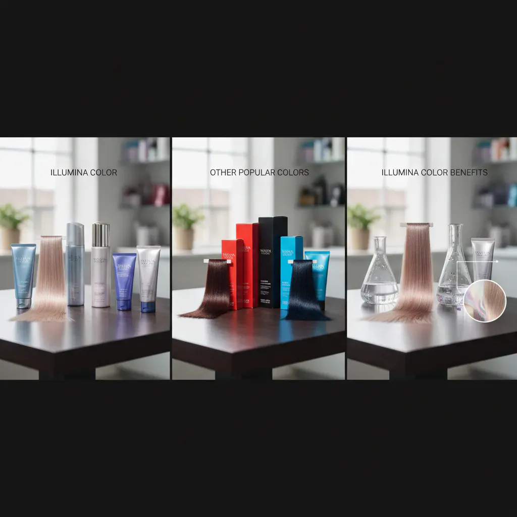 イルミナカラーと他の人気カラー剤を徹底比較！のイメージ画像