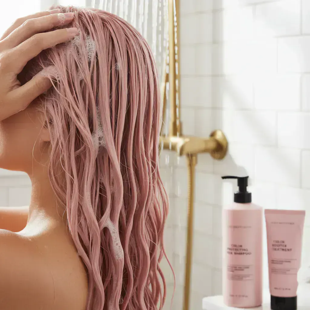 1. ピンクシャンプーとは？なぜカラーが長持ちするの？のイメージ画像
