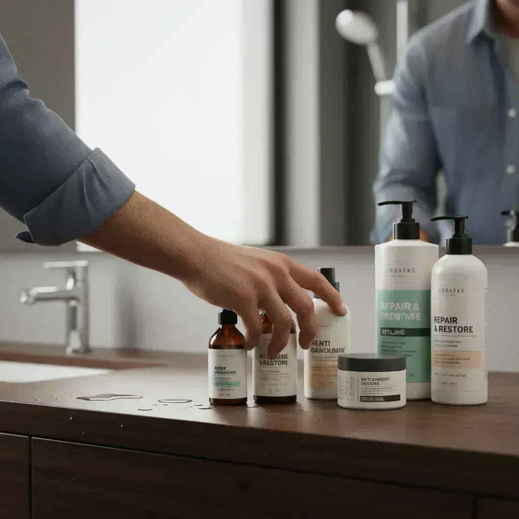 2. メンズトリートメントの選び方:あなたの悩みに合わせた最適解のイメージ画像