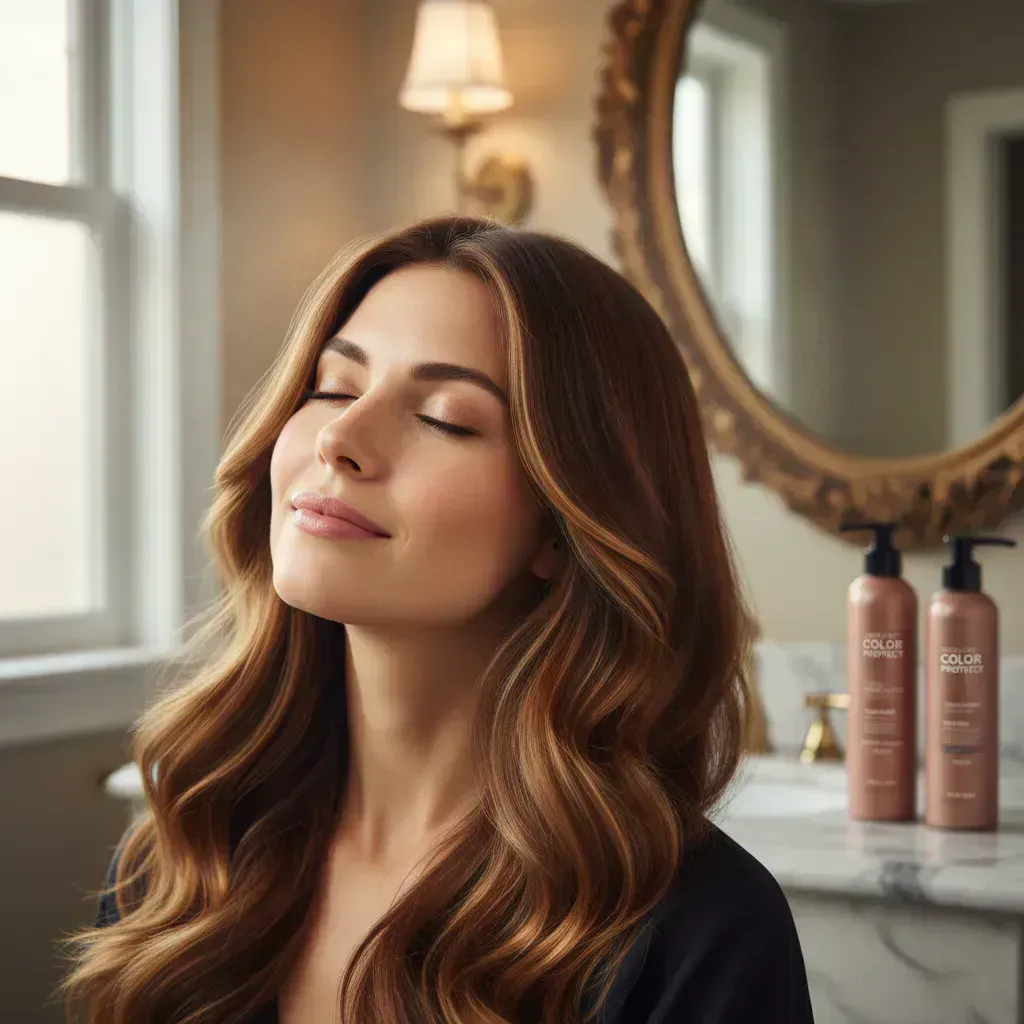 カラー後にシャンプーしない方が良い理由のイメージ画像
