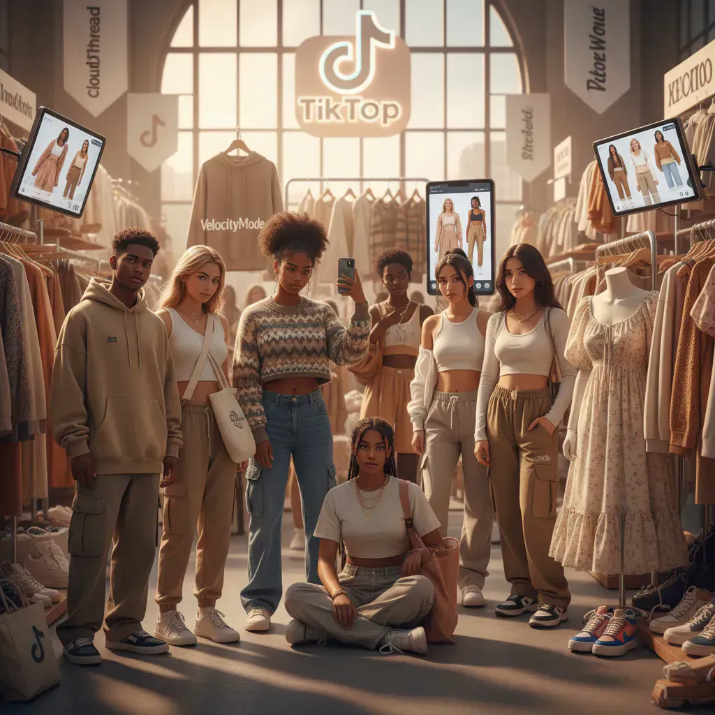 3. TikTokショップで人気の服のジャンル・ブランドのイメージ画像