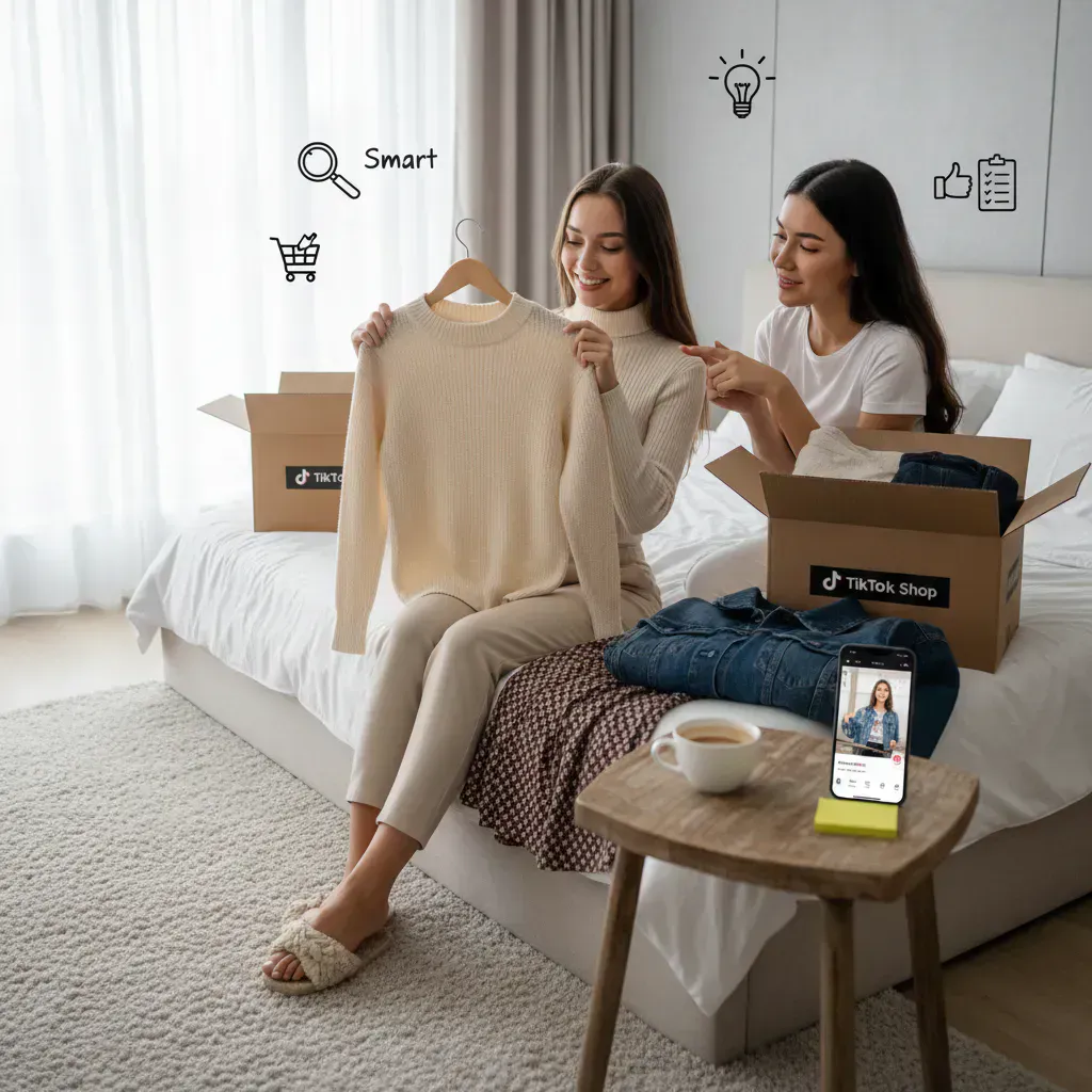 結論：TikTokショップで服を買うのは賢い選択！ただし、賢く利用するコツを掴もう！のイメージ画像